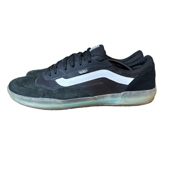 Vans Other - Vans Ave Pro Suede Skate Shoes • Black/White Ice • Men's Size 13